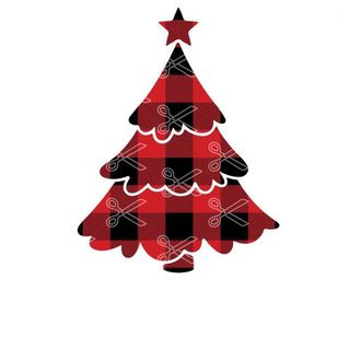 CHRISTMAS-TREE-PLAID-SVG-AND-DXF-CUT-FILES
