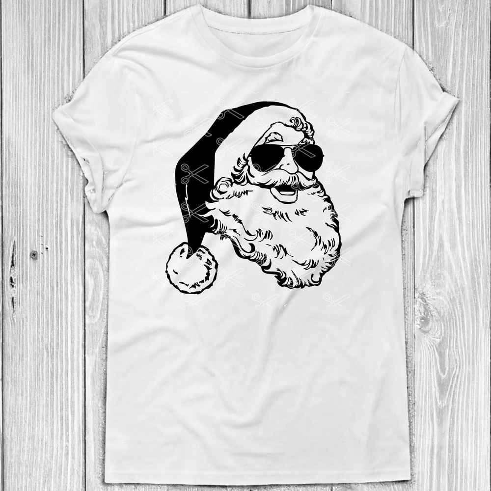 Santa Face SVG PNG DXF Cutting Files
