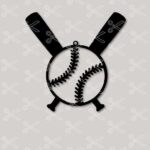 Download Baseball Earrings SVG and DXF Cut files and use it to your DIY project!
