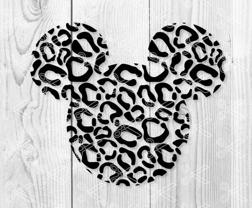 Mickey cheetah SVG DXF | Cute SVG Files - Original SVG Cut ...