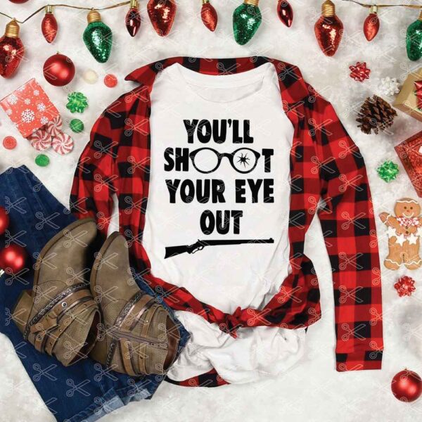 Youll Shoot Your Eye Out SVG Cut File