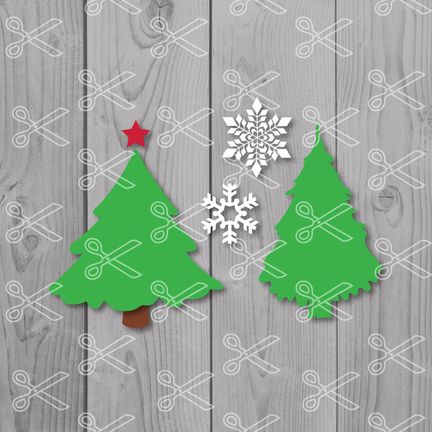 Download Christmas Tree Svg Cut File For Cricut And Silhouette