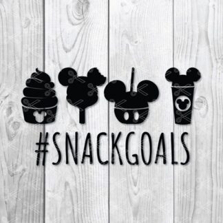 Disney Snack Goals SVG