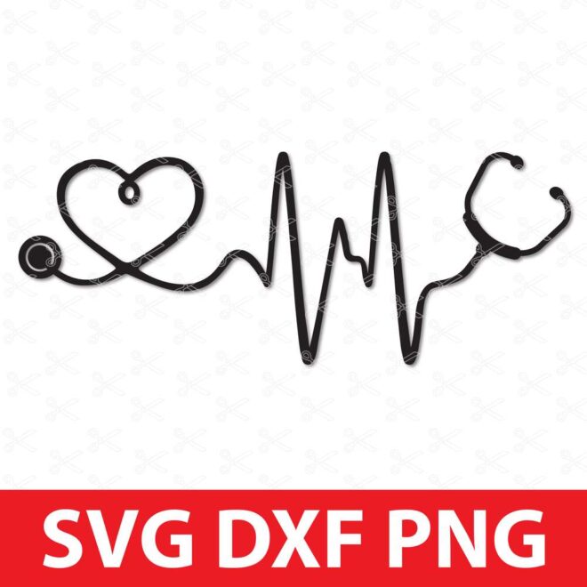 Stethoscope SVG Cut File
