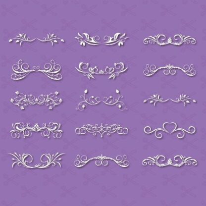 floral swirl svg