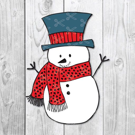 Snowman Face Svg Free High Quality Premium Design