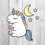 Baby Unicorn SVG