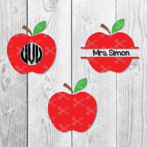 Download Craft Supplies Tools Stencils Templates Apple Svg Chevron Apple Svg Teacher Svg Apple Cricut Apple Monogram Svg Apple Cut File Split Apple Apple Svg File Back To School Svg