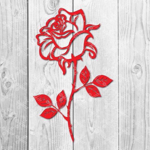 Rose Svg Flowers Svg Rose Bundle Svg Rose Silhouette Rose Cut File