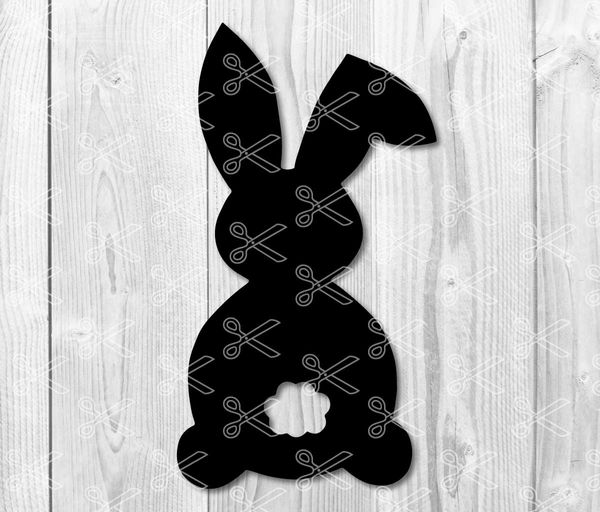 Easter Bunny Svg Dxf Png Cut Files Rabbit Svg File For Silhouette And Cricut High Quality Premium Design