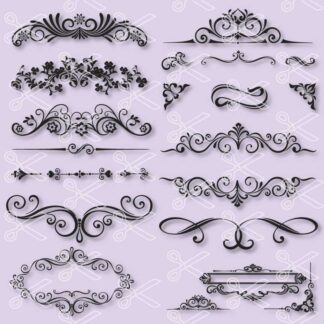 Download Fancy Swirls And Ornamental Borders Archives