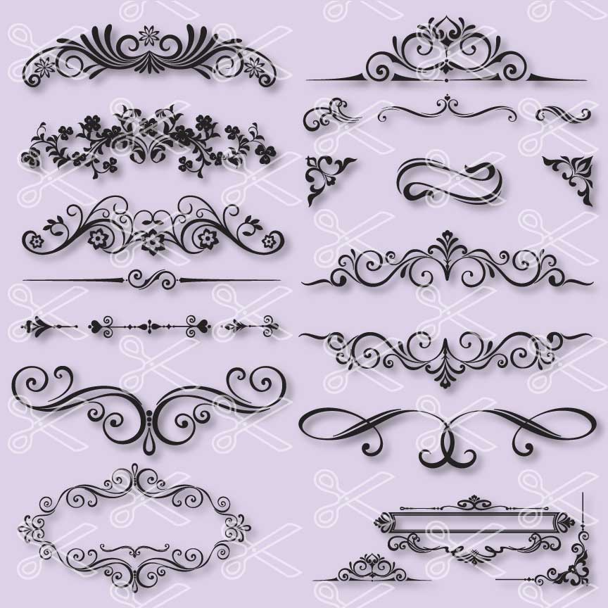 Free Free Flower Swirl Svg 350 SVG PNG EPS DXF File