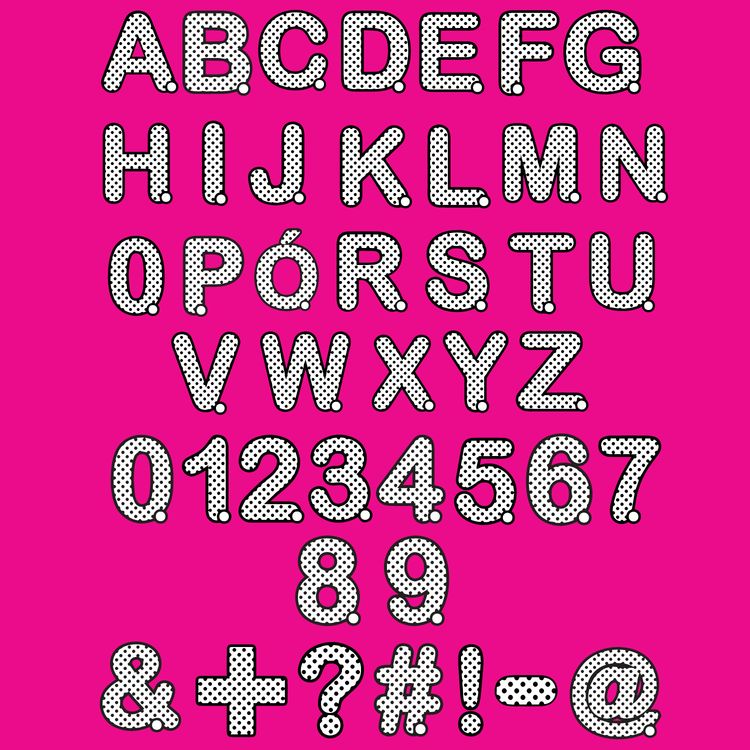 Download Polka Dot Letters Svg Polka Dot Alphabet Svg