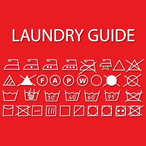 Laundry Guide SVG DXF PNG Cut Files