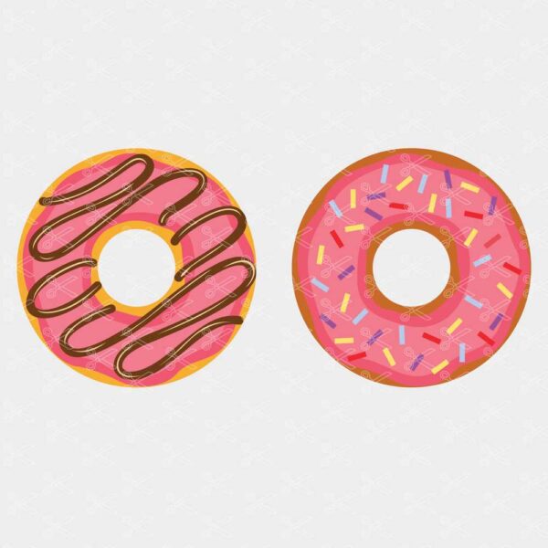 Donut svg cut files