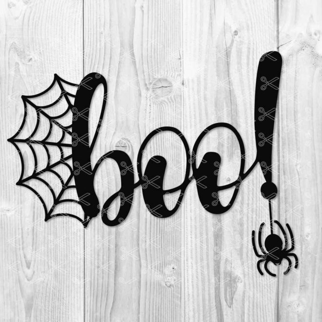 Halloween Boo SVG File