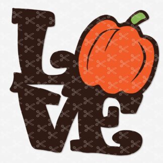 Download Love Pumpkin Fall Autumn Svg Dxf Png Files