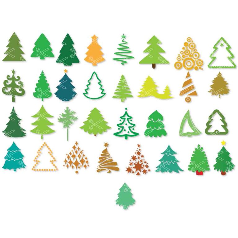 Christmas Tree SVG Cut File