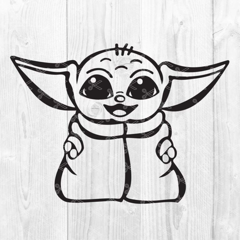 Free Free 295 Baby Yoda Svg Files Mandalorian Svg SVG PNG EPS DXF File