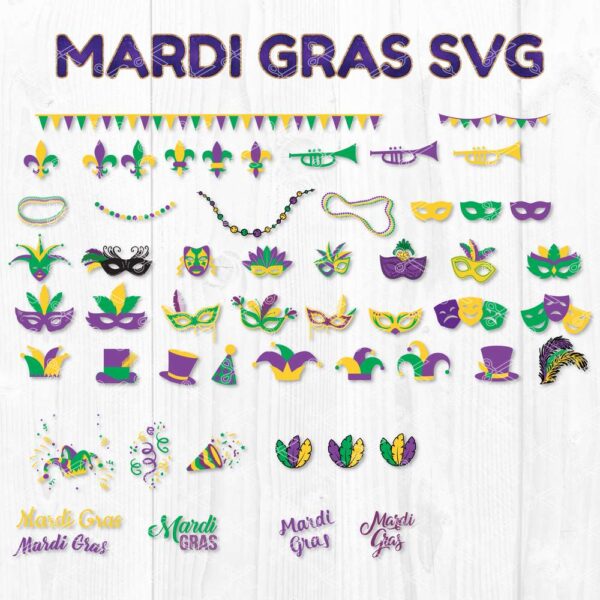 Mardi Gras SVG