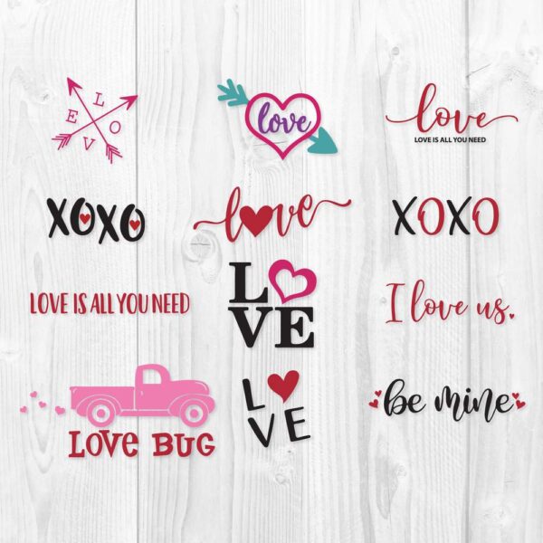 Valentine SVG Cut Files