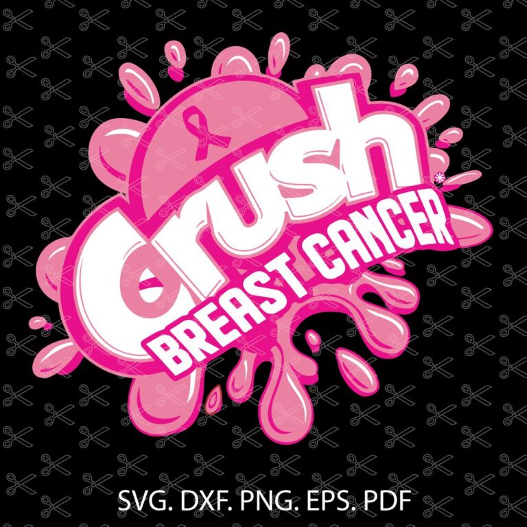 Crush Cancer SVG