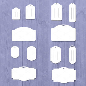 Hairbow Display Cards SVG