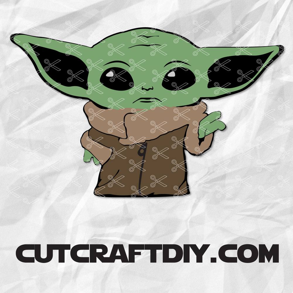 Download Baby Yoda Svg Baby Yoda Svg Free Dxf Png Cut Files