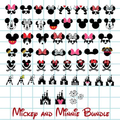 Mickey Mouse SVG Bundle