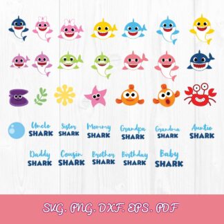 Free Free Free Svg Files Baby Shark 318 SVG PNG EPS DXF File