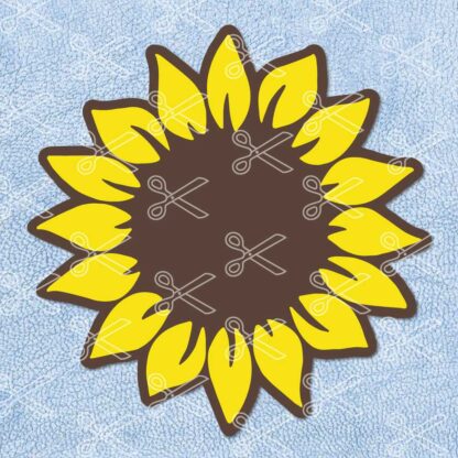 Sunflower SVG Cutting File