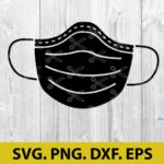 Medical Mask SVG Cut File