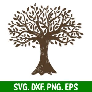 TREE SVG CUT FILE