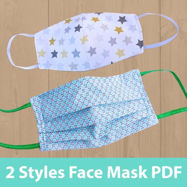 Face Mask Pattern Downloadable PDF