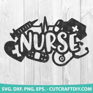 Download Free Nurse Svg Cut Files PNG Free SVG files | Silhouette and