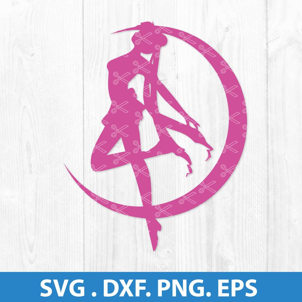 Sailor Moon Svg Eps Png Dxf Cut Files Sailor Moon Clipart