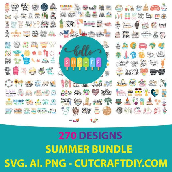 Summer SVG Bundle