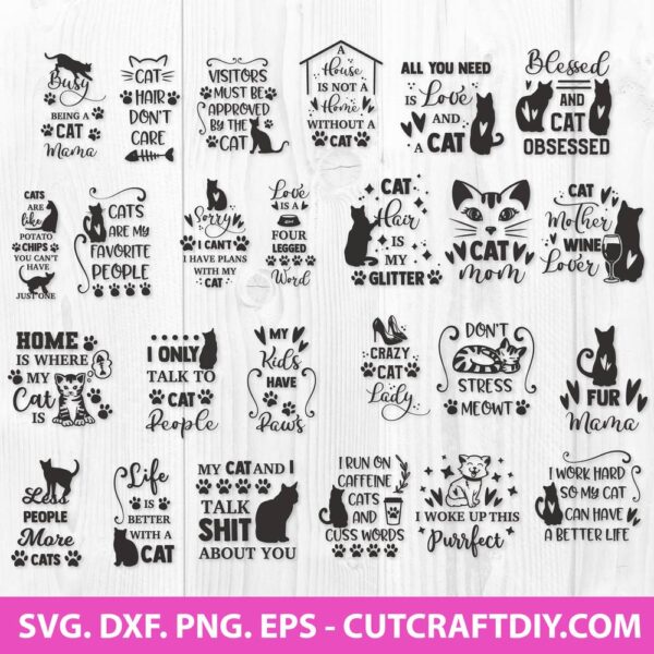 Cat SVG Bundle