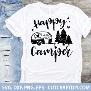 Happy Camper SVG