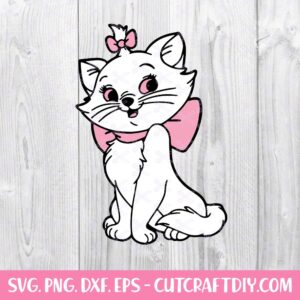 Aristocats Marie SVG