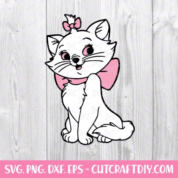 Aristocats Marie SVG