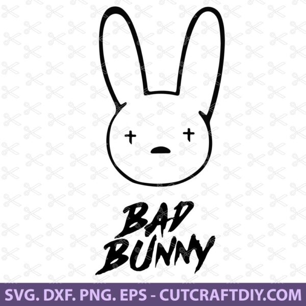 Bad Bunny SVG