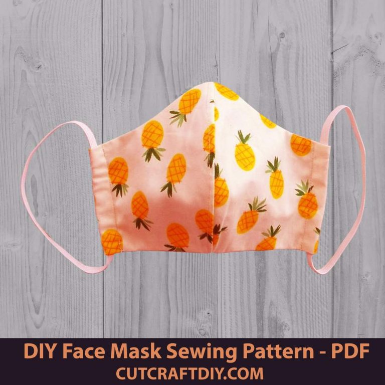 DIY Face Mask Sewing Pattern