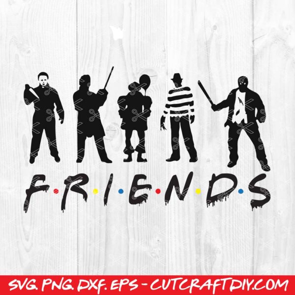 Halloween Friends SVG Cut File