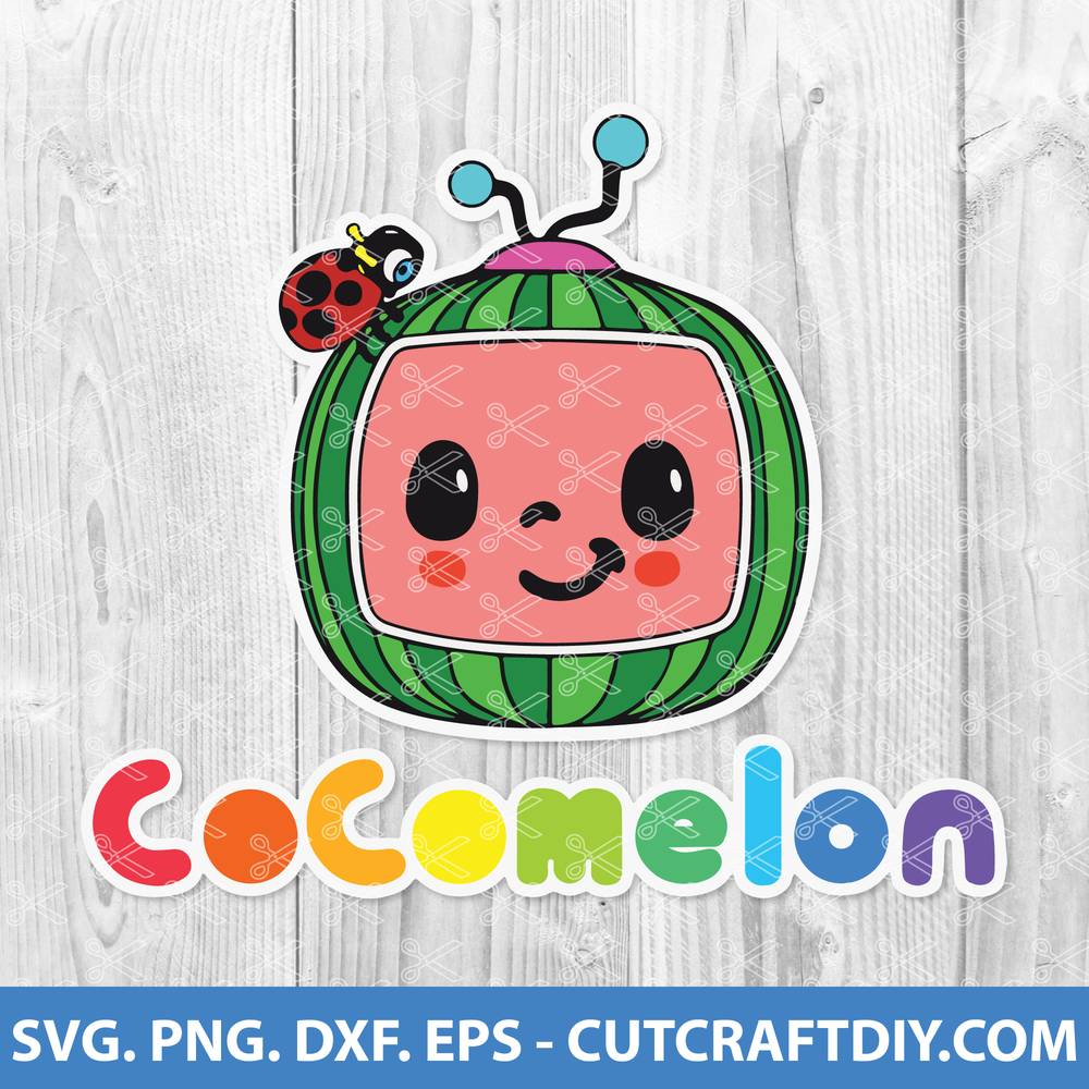 Download Cocomelon SVG Cut File, DXF, PNG, EPS - For Silhouette and ...