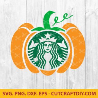 Starbucks Cold Cup Pumpkin SVG