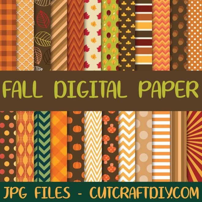 Digital Paper Fall
