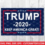 Donald Trump for President 2020 Keep America Great SVG