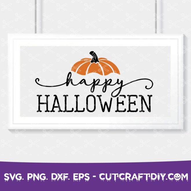 Happy Halloween SVG Cut File