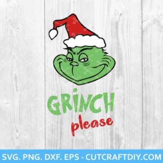 Grinch Please SVG